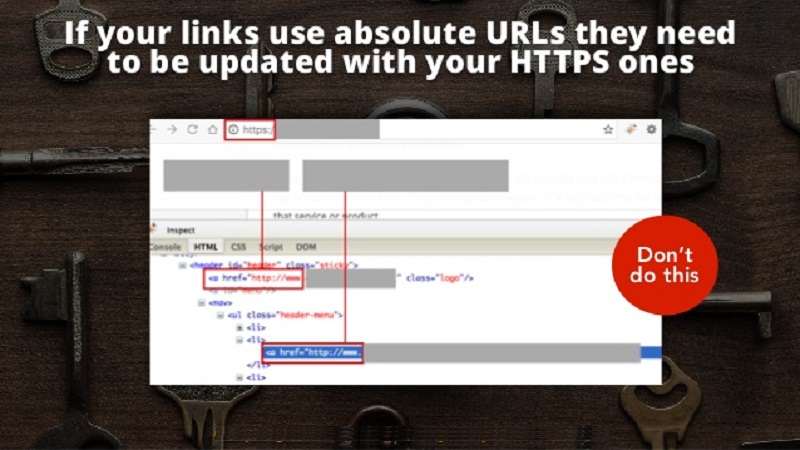 Don’t Use HTTP://