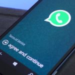 WhatsApp on a Cell Phone
